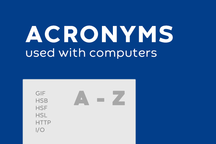 Acronyms What Does It Stand For? Gagan's  Blog